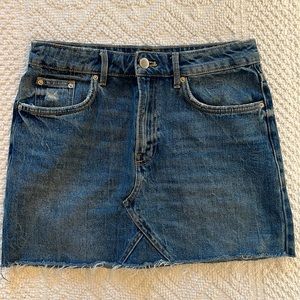 Zara Denim Skirt